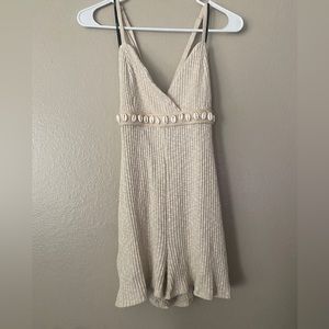 Forever21 Cream She’ll Romper
